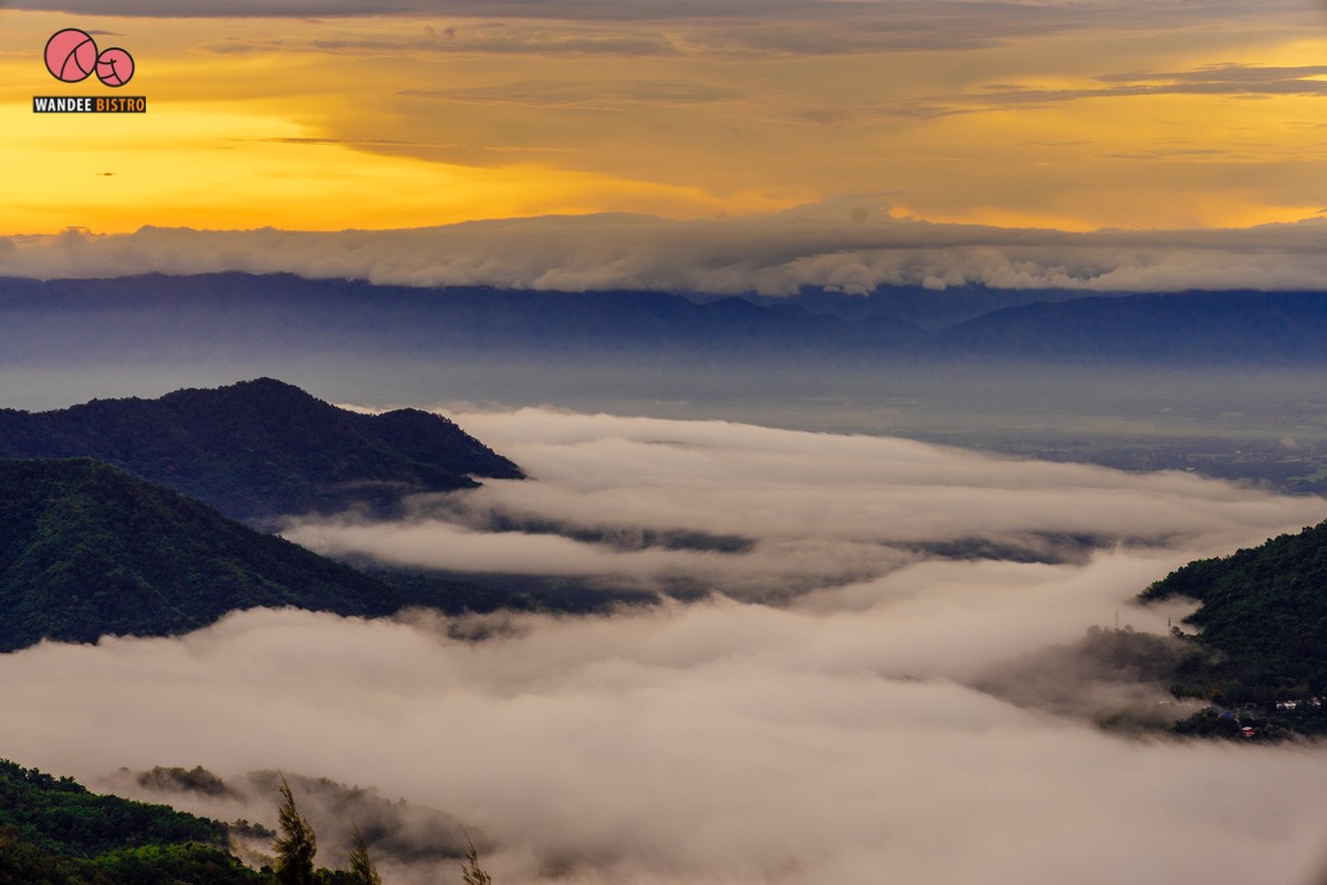 วัดพระธาตุผาซ่อนแก้ว เพชรบูรณ์ ช่วงหน้าฝน หมอกสวย สดชื่นชุ่มฉ่ำ บรรยากาศดี 