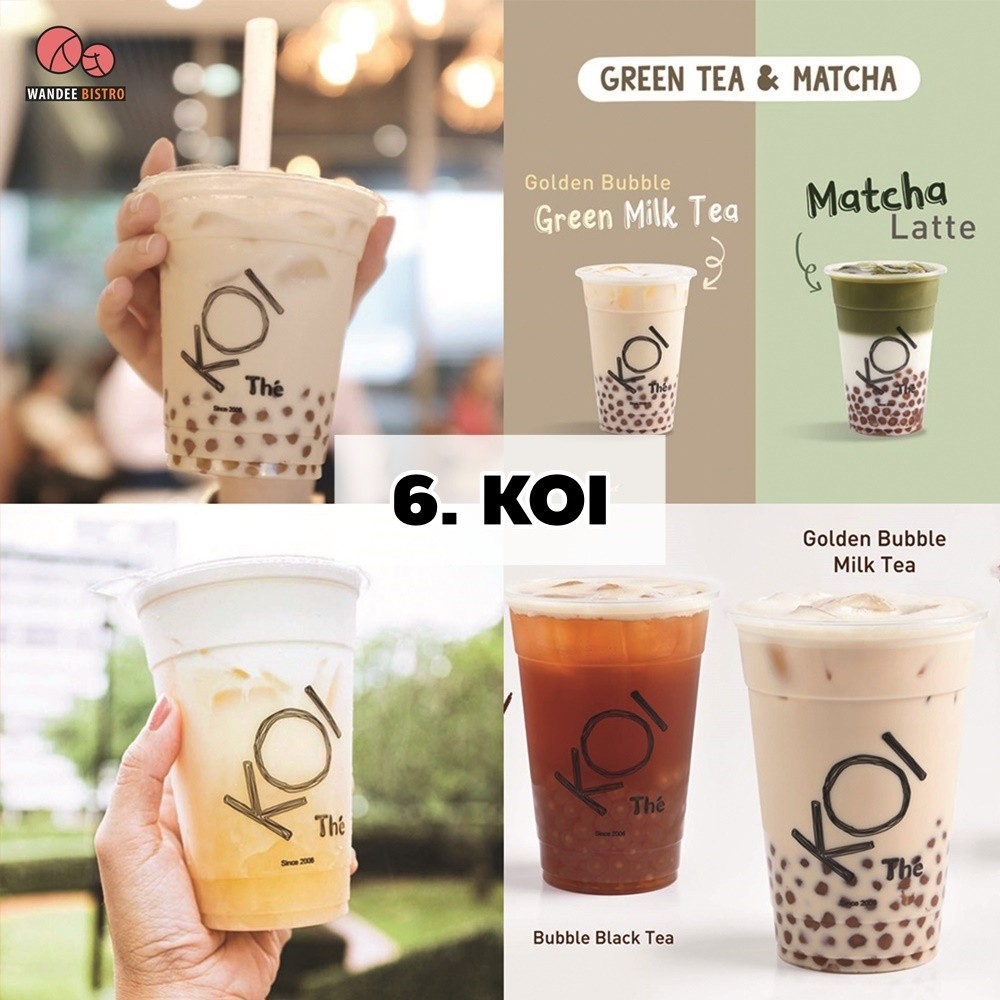 รวม 8 ร้านชานมไข่มุก เดลิเวอรี่