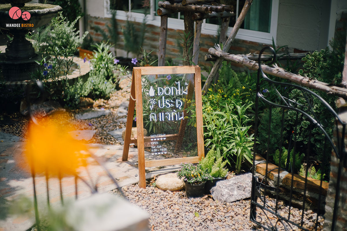 ดอกไม้ ประตู แจกัน คาเฟ่ฟิลลิ่งบ้าน ที่เต็มไปด้วยความงามจากศิลปะ