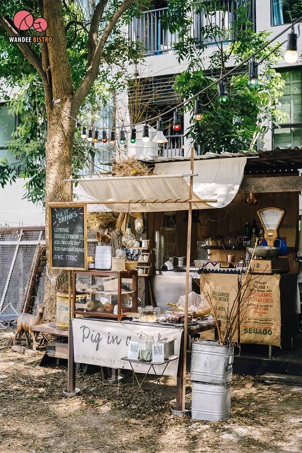 Pop Up Canteen BKK - คาเฟ่สุดฮิปธีมโรงอาหาร ย่านลาดพร้าว