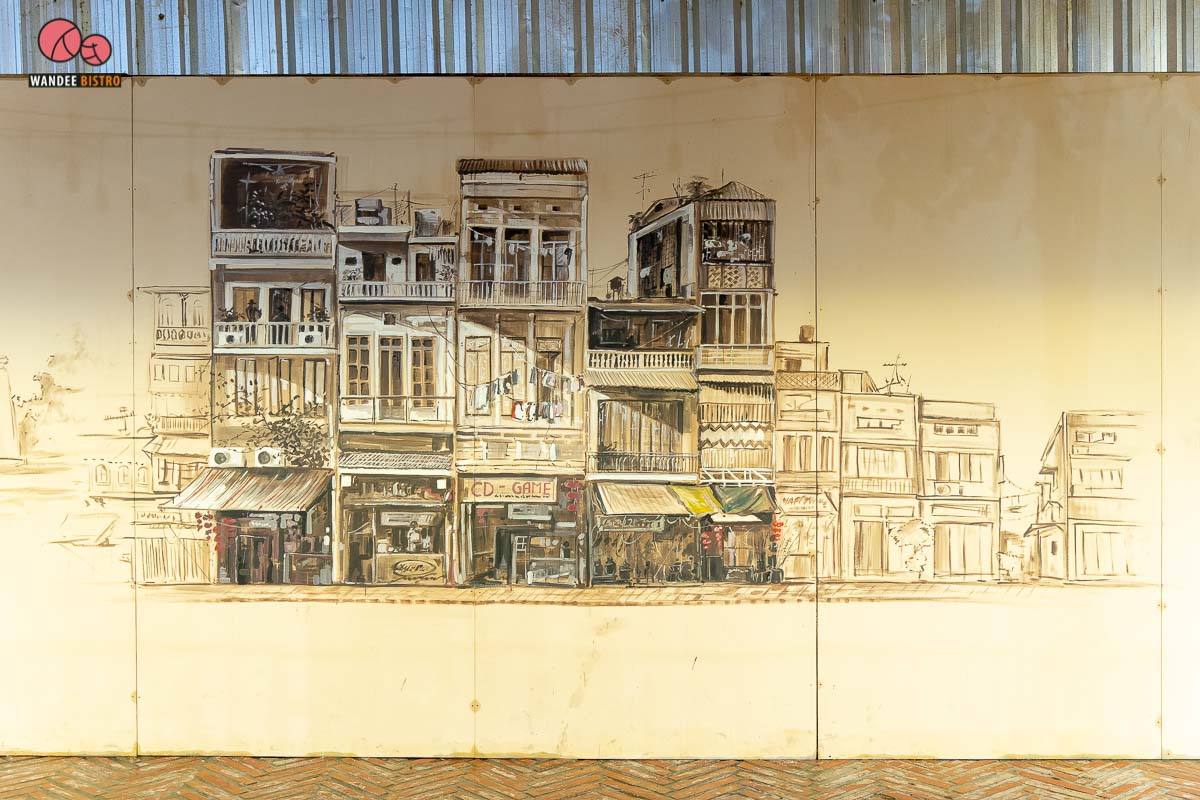 ถนนคนเดินตลาดคลองโอ่งอ่าง Street Art สุดแนว